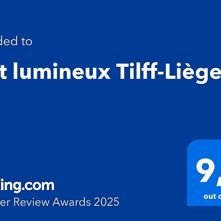 Appartement Loft lumineux Tilff-Liège Extérieur photo