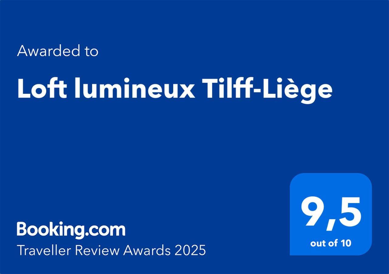 Appartement Loft lumineux Tilff-Liège Extérieur photo